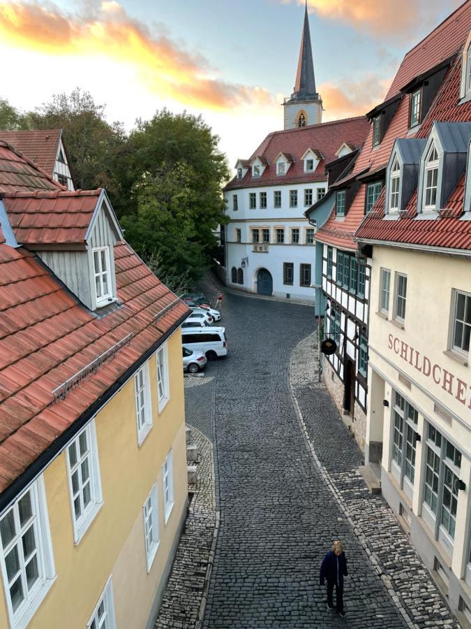 Ferienwohnung Augenblick - Stylisches Apartment In Der Besten Altstadtlage Von Erfurt Exterior photo