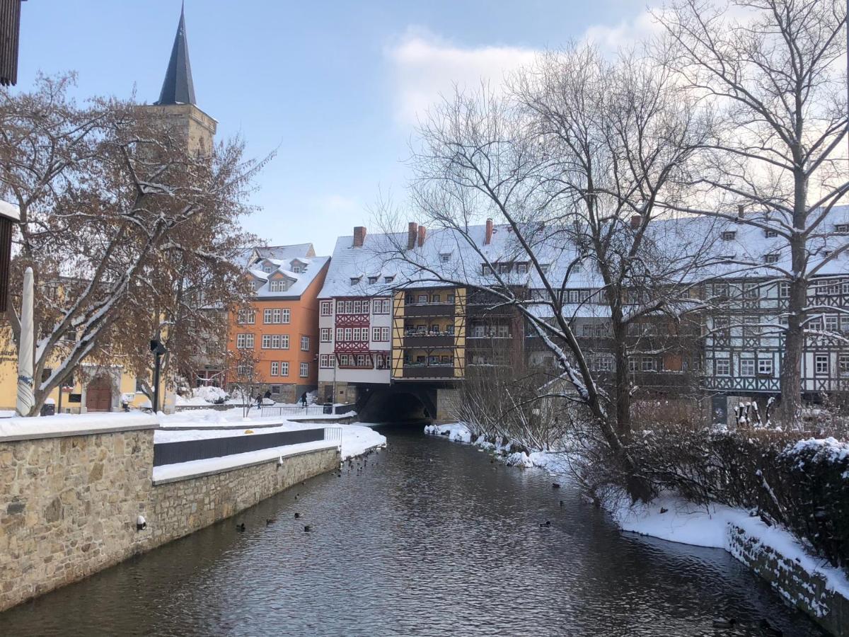Ferienwohnung Augenblick - Stylisches Apartment In Der Besten Altstadtlage Von Erfurt Exterior photo